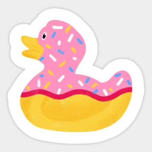 Birthday Duck Sticker